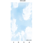 04120 Дизайн-панели PANDA "Небо" Панно 4 шт