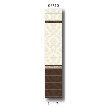 05310 Дизайн-панели PANDA "Шоколад" Фон 2 шт
