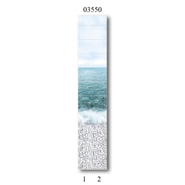 03550 Дизайн-панели PANDA "Море" Фон 2 шт
